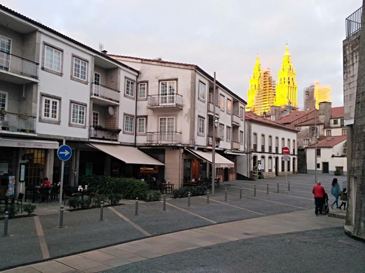 Vutsanclemente Exclusivo A 100 Metros De La Catedral Daire Santiago de Compostela Dış mekan fotoğraf