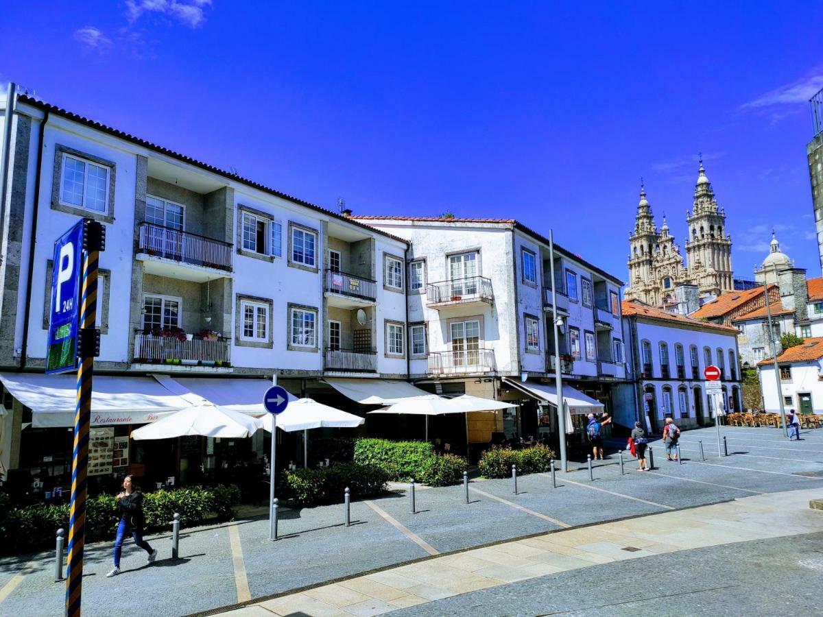 Vutsanclemente Exclusivo A 100 Metros De La Catedral Daire Santiago de Compostela Dış mekan fotoğraf